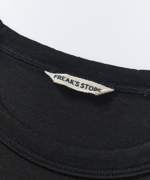FREAK'S STORE(フリークスストア)の「SUPER MERINO WOOL×INKEEP クルーネック ショートスリーブ Tシャツ/スーパーメリノ ウール インキープ(Tシャツ/カットソー・メンズ・ブラック/ホワイト・SMALL/MEDIUM/LARGE/X-LARGE)」の7枚目の写真