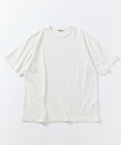 FREAK'S STORE(フリークスストア)の「SUPER MERINO WOOL×INKEEP クルーネック ショートスリーブ Tシャツ/スーパーメリノ ウール インキープ(Tシャツ/カットソー・メンズ・ブラック/ホワイト・SMALL/MEDIUM/LARGE/X-LARGE)」の12枚目の写真