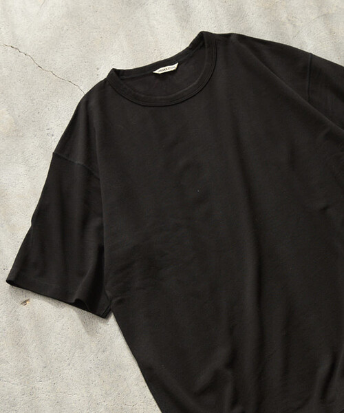 FREAK'S STORE(フリークスストア)の「SUPER MERINO WOOL×INKEEP クルーネック ショートスリーブ Tシャツ/スーパーメリノ ウール インキープ(Tシャツ/カットソー・メンズ・ブラック/ホワイト・SMALL/MEDIUM/LARGE/X-LARGE)」の14枚目の写真