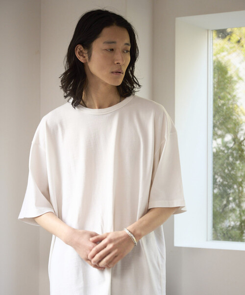 FREAK'S STORE(フリークスストア)の「SUPER MERINO WOOL×INKEEP クルーネック ショートスリーブ Tシャツ/スーパーメリノ ウール インキープ(Tシャツ/カットソー・メンズ・ブラック/ホワイト・SMALL/MEDIUM/LARGE/X-LARGE)」の22枚目の写真