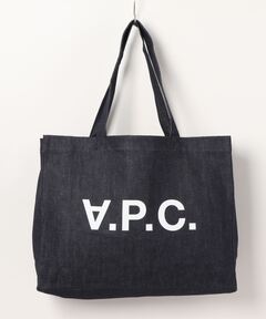 A.P.C./アーペーセー tote lou デニムトートバッグ A4サイス収納可