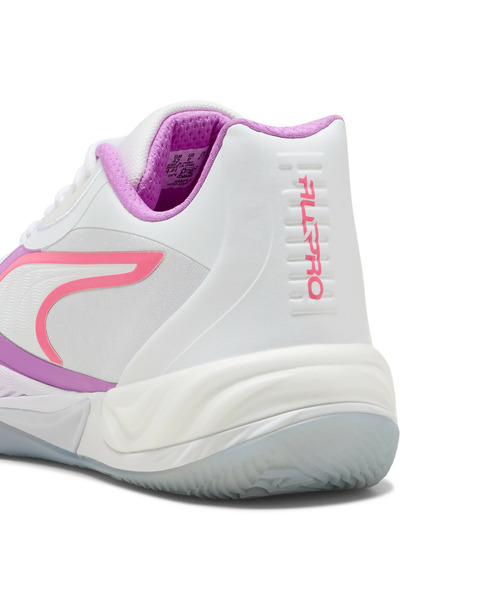 PUMA(プーマ)の「PUMA プーマ メンズ オールプロ ニトロ スカイブレイク バスケットボールシ(スニーカー・メンズ・ホワイト×ピンク・25.5cm/26.5cm/27.5cm/28.5cm/25.0cm/26.0cm/27.0cm/28.0cm/29.0cm)」の3枚目の写真