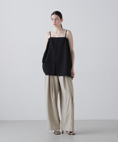 ADORE(アドーア)の「◆ナチュラルオックスパンツ(その他パンツ・レディース・ベージュ/ネイビー・36/38)」の3枚目の写真