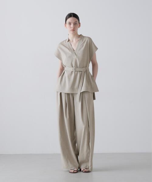 ADORE(アドーア)の「◆ナチュラルオックスパンツ(その他パンツ・レディース・ベージュ/ネイビー・36/38)」の17枚目の写真