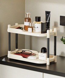 Ein（アイン）の「Ein/【2段ミニラック】スタッキングシェルフ / デスクオーガナイザー・キッチンラック（収納グッズ）」