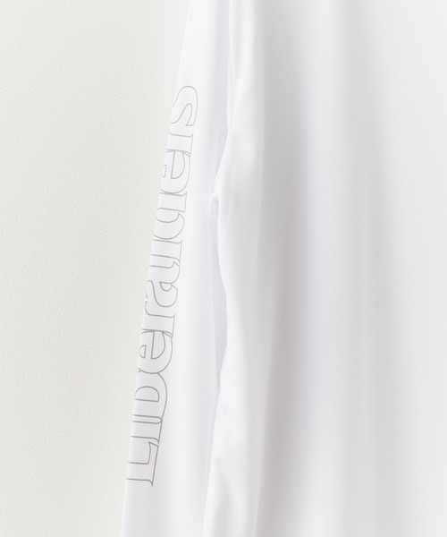 Liberaiders（リベレイダース）の「Liberaiders/リベレイダース REFLECTOR DRY L/S TEE リフレクター ドライ 長袖 Tシャツ ロンT 2026年春夏（Tシャツ/カットソー・メンズ・ホワイト/ブラック・M/L/XL）」の6枚目の写真