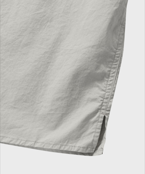 NONBLANK(ノンブランク)の「COTTON DRILL HSシャツ_LIGHT GREY(シャツ/ブラウス・メンズ・ライトグレー・MEDIUM/LARGE/X-LARGE)」の8枚目の写真