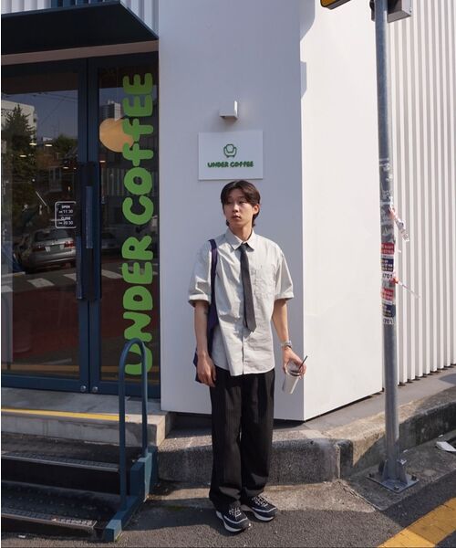 NONBLANK(ノンブランク)の「COTTON DRILL HSシャツ_LIGHT GREY(シャツ/ブラウス・メンズ・ライトグレー・MEDIUM/LARGE/X-LARGE)」の12枚目の写真