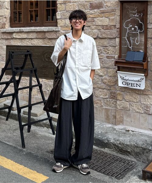 NONBLANK(ノンブランク)の「COTTON DRILL HSシャツ_LIGHT GREY(シャツ/ブラウス・メンズ・ライトグレー・MEDIUM/LARGE/X-LARGE)」の14枚目の写真