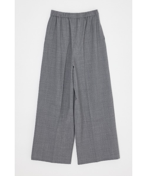 ENFOLD（エンフォルド）の「WIDE STRAIGHT TROUSERS（スラックス・レディース・杢グレー/チャコールグレー・36/38）」の3枚目の写真