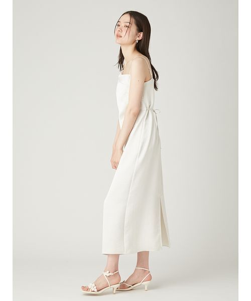 FRAY I.D(フレイアイディー)の「サテンキャミアシメワンピース(ワンピース・レディース・アイボリー/その他/モカ・0/1)」の17枚目の写真