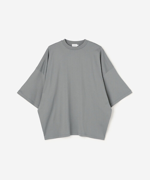handvaerk（ハンドバーク）の「handvaerk | 60/2 ビッグクルーネックTシャツ SOLID MEN（Tシャツ/カットソー・メンズ・グリーン系その他/ダークグレー/ブラック/ブラウン系その他/グレー系その他・L/M）」の4枚目の写真