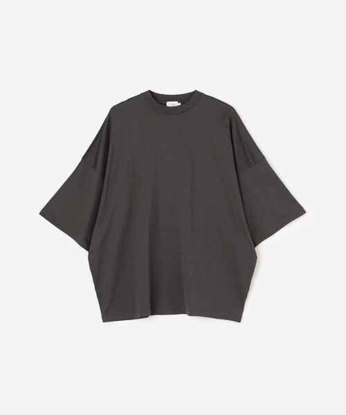 handvaerk（ハンドバーク）の「handvaerk | 60/2 ビッグクルーネックTシャツ SOLID MEN（Tシャツ/カットソー・メンズ・グリーン系その他/ダークグレー/ブラック/ブラウン系その他/グレー系その他・L/M）」の3枚目の写真