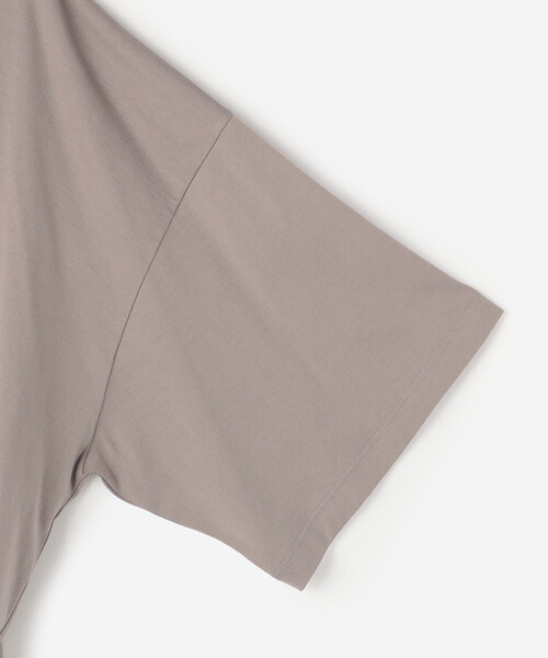 handvaerk（ハンドバーク）の「handvaerk | 60/2 ビッグクルーネックTシャツ SOLID MEN（Tシャツ/カットソー・メンズ・グリーン系その他/ダークグレー/ブラック/ブラウン系その他/グレー系その他・L/M）」の10枚目の写真