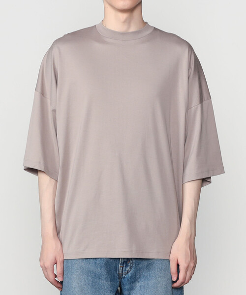 handvaerk（ハンドバーク）の「handvaerk | 60/2 ビッグクルーネックTシャツ SOLID MEN（Tシャツ/カットソー・メンズ・グリーン系その他/ダークグレー/ブラック/ブラウン系その他/グレー系その他・L/M）」の12枚目の写真