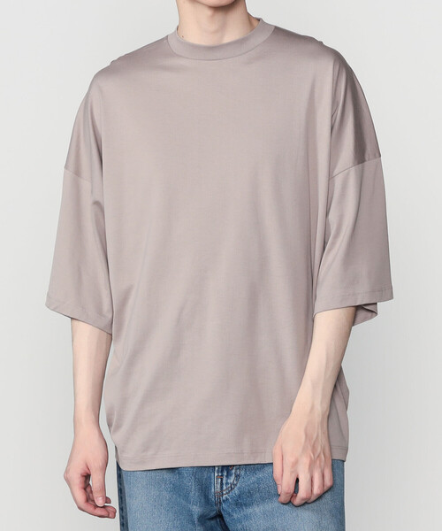 handvaerk（ハンドバーク）の「handvaerk | 60/2 ビッグクルーネックTシャツ SOLID MEN（Tシャツ/カットソー・メンズ・グリーン系その他/ダークグレー/ブラック/ブラウン系その他/グレー系その他・L/M）」の15枚目の写真