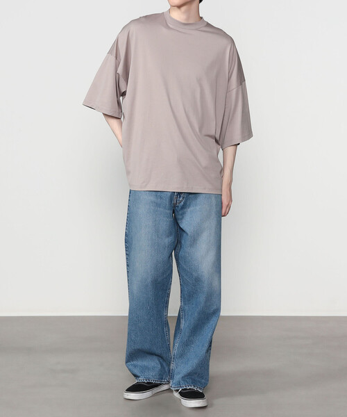 handvaerk（ハンドバーク）の「handvaerk | 60/2 ビッグクルーネックTシャツ SOLID MEN（Tシャツ/カットソー・メンズ・グリーン系その他/ダークグレー/ブラック/ブラウン系その他/グレー系その他・L/M）」の16枚目の写真