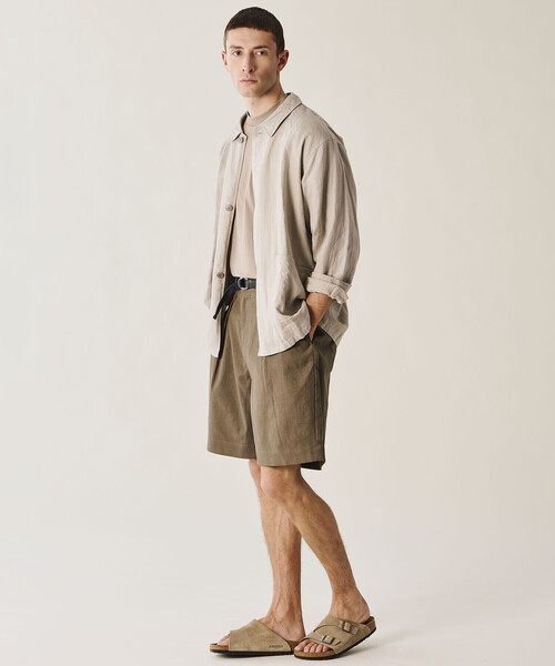 handvaerk（ハンドバーク）の「handvaerk | 60/2 ビッグクルーネックTシャツ SOLID MEN（Tシャツ/カットソー・メンズ・グリーン系その他/ダークグレー/ブラック/ブラウン系その他/グレー系その他・L/M）」の17枚目の写真