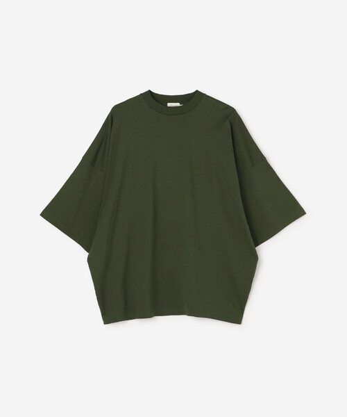 handvaerk（ハンドバーク）の「handvaerk | 60/2 ビッグクルーネックTシャツ SOLID MEN（Tシャツ/カットソー・メンズ・グリーン系その他/ダークグレー/ブラック/ブラウン系その他/グレー系その他・L/M）」の6枚目の写真