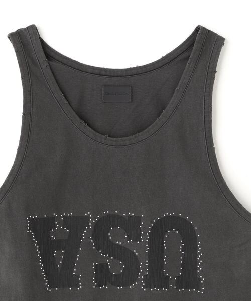 DANKE SCHON(ダンケシェーン)の「DankeSchon/ダンケシェーン/PIGMENT TANKTOP USA(タンクトップ・メンズ・ブラック系その他・M)」の3枚目の写真