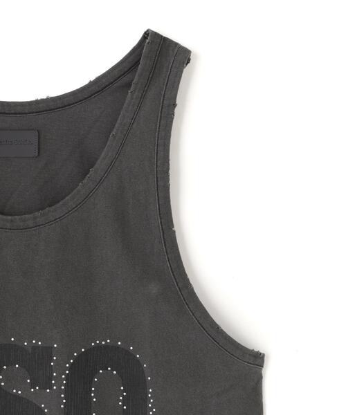 DANKE SCHON(ダンケシェーン)の「DankeSchon/ダンケシェーン/PIGMENT TANKTOP USA(タンクトップ・メンズ・ブラック系その他・M)」の4枚目の写真