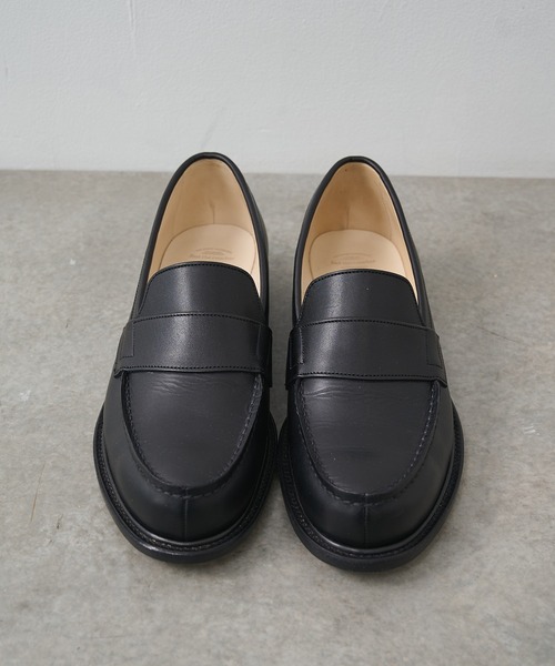 foot the coacher（フットザコーチャー）の「【foot the coacher】FT LOAFER（ローファー・メンズ・ブラック・26.5/25.5）」の2枚目の写真