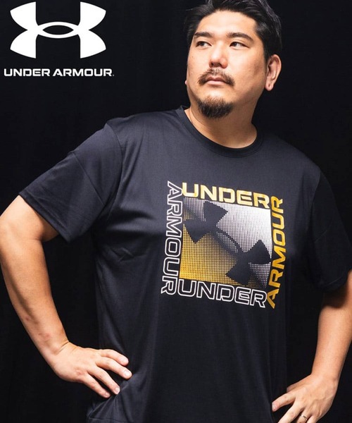 UNDER ARMOUR(アンダーアーマー)の「Tシャツ 半袖 メンズ 大きいサイズ サカゼン80周年記念 オリジナルデザイン クルーネック GRADATION トップスカジュアル 春 夏(Tシャツ/カットソー・メンズ・レッド/ブラック・3XL/4XL/5XL/6XL)」の2枚目の写真