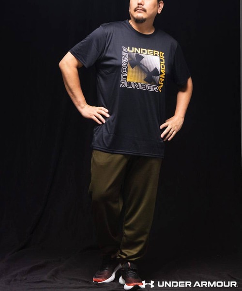 UNDER ARMOUR(アンダーアーマー)の「Tシャツ 半袖 メンズ 大きいサイズ サカゼン80周年記念 オリジナルデザイン クルーネック GRADATION トップスカジュアル 春 夏(Tシャツ/カットソー・メンズ・レッド/ブラック・3XL/4XL/5XL/6XL)」の6枚目の写真