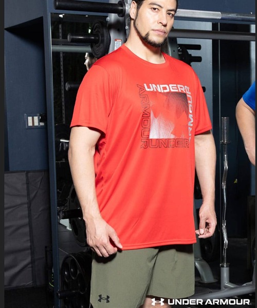 UNDER ARMOUR(アンダーアーマー)の「Tシャツ 半袖 メンズ 大きいサイズ サカゼン80周年記念 オリジナルデザイン クルーネック GRADATION トップスカジュアル 春 夏(Tシャツ/カットソー・メンズ・レッド/ブラック・3XL/4XL/5XL/6XL)」の12枚目の写真