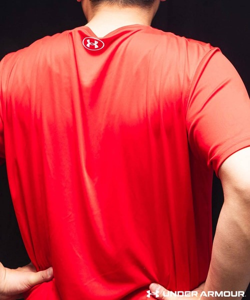 UNDER ARMOUR(アンダーアーマー)の「Tシャツ 半袖 メンズ 大きいサイズ サカゼン80周年記念 オリジナルデザイン クルーネック GRADATION トップスカジュアル 春 夏(Tシャツ/カットソー・メンズ・レッド/ブラック・3XL/4XL/5XL/6XL)」の14枚目の写真