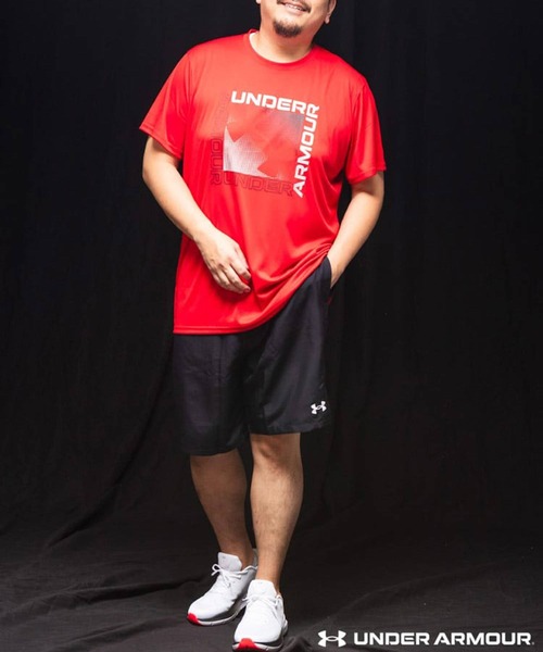 UNDER ARMOUR(アンダーアーマー)の「Tシャツ 半袖 メンズ 大きいサイズ サカゼン80周年記念 オリジナルデザイン クルーネック GRADATION トップスカジュアル 春 夏(Tシャツ/カットソー・メンズ・レッド/ブラック・3XL/4XL/5XL/6XL)」の16枚目の写真