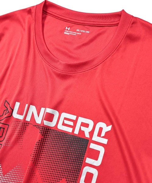UNDER ARMOUR(アンダーアーマー)の「Tシャツ 半袖 メンズ 大きいサイズ サカゼン80周年記念 オリジナルデザイン クルーネック GRADATION トップスカジュアル 春 夏(Tシャツ/カットソー・メンズ・レッド/ブラック・3XL/4XL/5XL/6XL)」の19枚目の写真