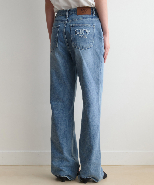 LENAV(ルナブ)の「esu LNV デニムジーンズ(ミディアムブルー)(デニムパンツ・レディース・その他・SMALL/MEDIUM/LARGE)」の1枚目の写真