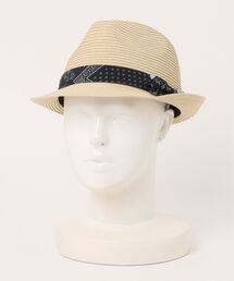NEW ERA（ニューエラ）の「【NEW ERA/ニューエラ】トリルビー ブルーペイズリーテープ ナチュラル（ハット）」