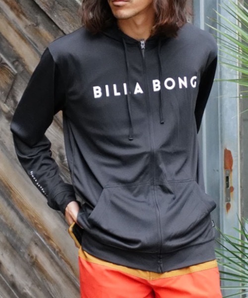 BILLABONG メンズ RASH ZIP HOOD ジップラッシュガード 【2026年夏