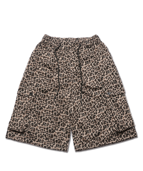 ROCKPSYCHO(ロックサイコ)の「レオパードバミューダショーツブラウン(その他パンツ・メンズ・ブラック・MEDIUM/LARGE)」の1枚目の写真