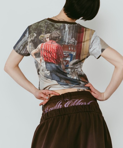 Knuth Marf(クヌースマーフ)の「【Knuth Marf】クヌースマーフ oji compact tee(Tシャツ/カットソー・レディース・マルチ・FREE)」の6枚目の写真