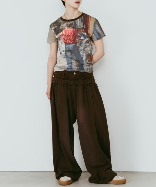 Knuth Marf(クヌースマーフ)の「【Knuth Marf】クヌースマーフ oji compact tee(Tシャツ/カットソー・レディース・マルチ・FREE)」の7枚目の写真