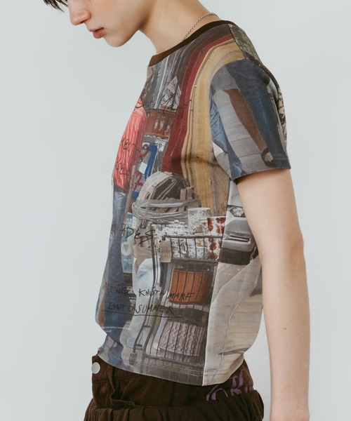 Knuth Marf(クヌースマーフ)の「【Knuth Marf】クヌースマーフ oji compact tee(Tシャツ/カットソー・レディース・マルチ・FREE)」の4枚目の写真