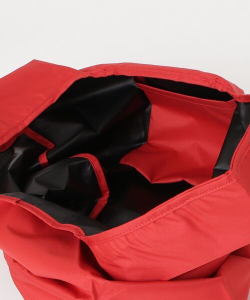 392 plusm(サンキューニプリュスエム)の「392plusm PU ECO BAG_S サンキューニ プリュスエム ピーユー エコバッグ エス ムジ(エコバッグ/サブバッグ・レディース・ブルー/ブラック/イエロー/レッド・ONE)」の16枚目の写真