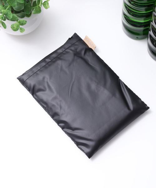 392 plusm(サンキューニプリュスエム)の「392plusm PU ECO BAG_S サンキューニ プリュスエム ピーユー エコバッグ エス ムジ(エコバッグ/サブバッグ・レディース・ブルー/ブラック/イエロー/レッド・ONE)」の6枚目の写真
