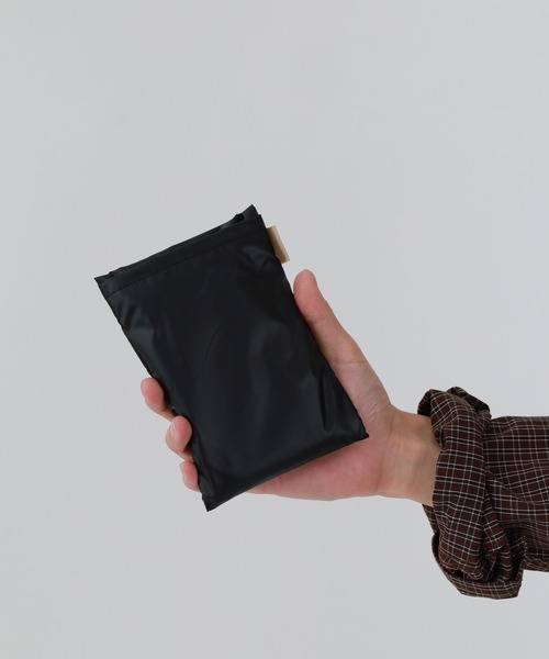 392 plusm(サンキューニプリュスエム)の「392plusm PU ECO BAG_S サンキューニ プリュスエム ピーユー エコバッグ エス ムジ(エコバッグ/サブバッグ・レディース・ブルー/ブラック/イエロー/レッド・ONE)」の13枚目の写真