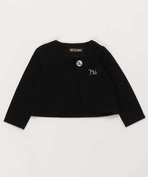 [90-120]リボンジャケット（ノーカラージャケット）｜nino（ニノ）