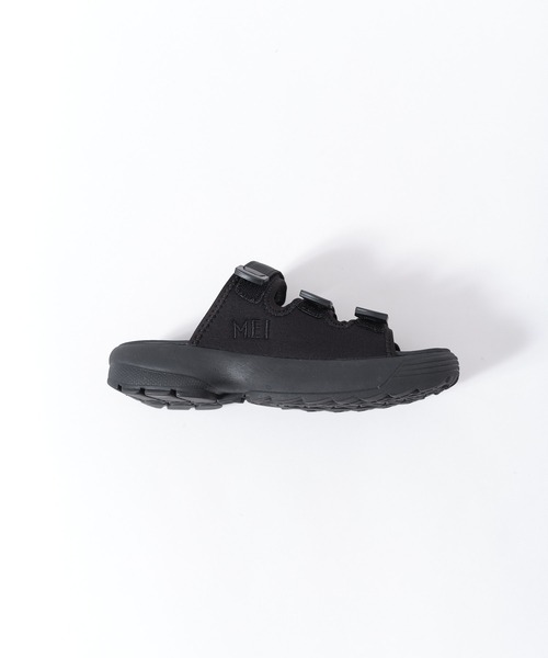 MEI(メイ)の「【 MEI / メイ 】TRIPLE STRAP SANDALS / トリプルストラップサンダル(サンダル・レディース・ブラック/ブラウン/オリーブ・M/S/L)」の7枚目の写真