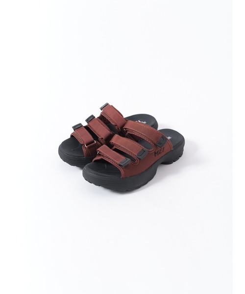 MEI(メイ)の「【 MEI / メイ 】TRIPLE STRAP SANDALS / トリプルストラップサンダル(サンダル・レディース・ブラック/ブラウン/オリーブ・M/S/L)」の12枚目の写真