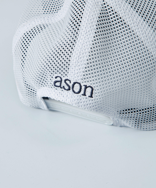 ASON(アズオン)の「LITE MESH BALL CAP / NAVY(キャップ・レディース・その他・FREE)」の7枚目の写真