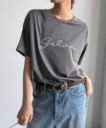 【WEB限定】接触冷感コード刺繍ロゴTEE