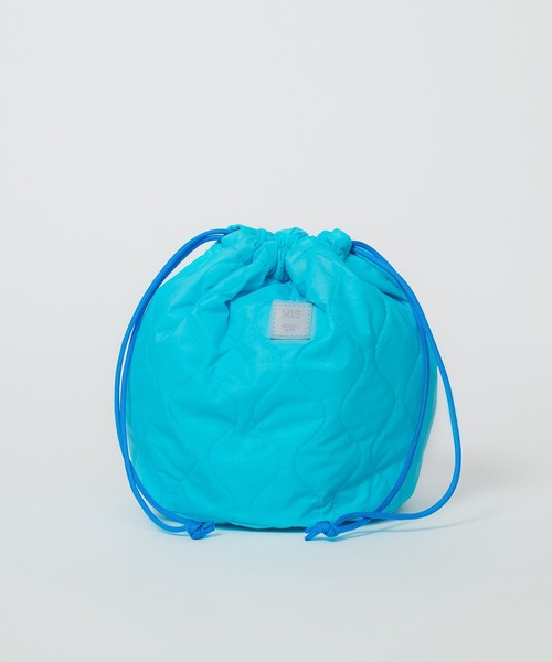 MIS(エムアイエス)の「MILITARY QUILTED EFFECTS BAG(ハンドバッグ・メンズ・ブルー/ピンク/グリーン/ブラック/ベージュ・ONESIZE)」の4枚目の写真