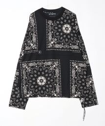 BOXY BANDANNA LS TEE