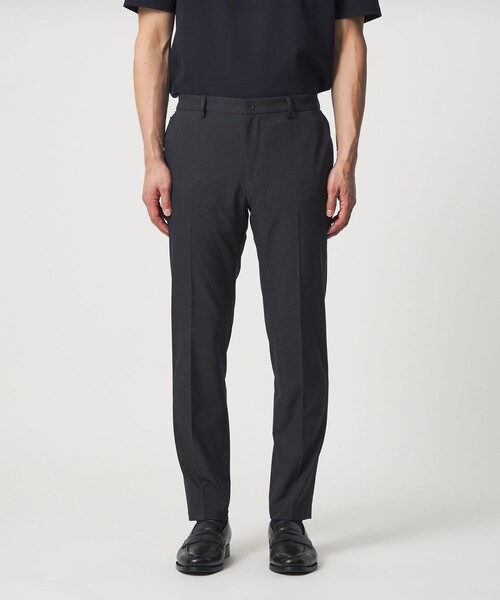 UNITED ARROWS(ユナイテッドアローズ)の「COOL DOTS プリント ノープリーツ テーパード パンツ UA COZY ウォッシャブル 2WAYストレッチ(スラックス・メンズ・ダークグレー/ネイビー・M/L/S/XL/XXL)」の9枚目の写真